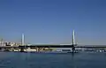 Pont du métro sur la Corne d'Or.
