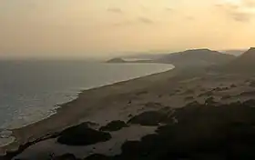 Une plage de la péninsule
