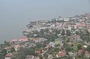Goma et le lac Kivu en 2013.