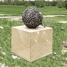 Sculpture sur la Piste cyclable de St. Methodius (cs)