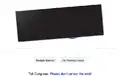 Barre à visée protestataire(Google contre SOPA, 2011).