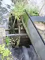 La roue de moulin de la Gotegemmolen à Mere