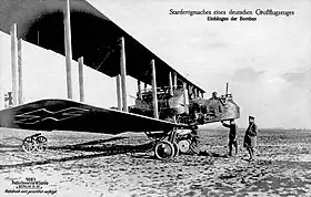 Vue de l'avion.