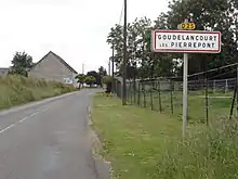 Entrée du village