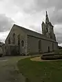 Chevet et flanc nord de la chapelle.