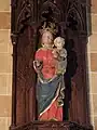 Statue de Notre-Dame-de-l'Isle dans la chapelle éponyme.