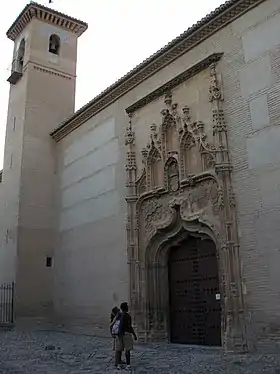 Façade de l'église
