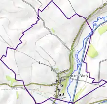 Carte topographique