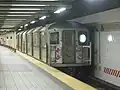 Un train R62A sur la ligne S, en 2011