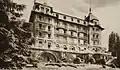 Façade nord du Grand hôtel du Châtelet (1912), devenu Hôtel du Parc en 1936 puis Résidences du Parc en 1975.