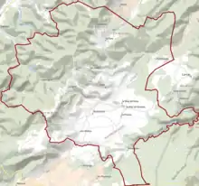 Carte topographique