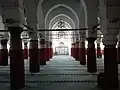 Salle de prière et mihrab