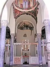 Intérieur du naos