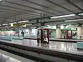 Les quais de la ligne 8.