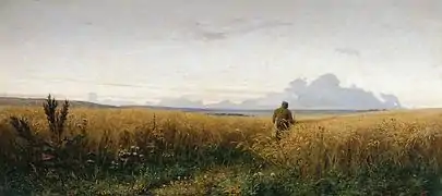 Le sentier dans le seigle, 1881, Galerie Tretiakov, Moscou.
