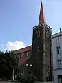 Église Saint-Michel (pl) à Grodków, voïv. d'Opole, Silésie, Pologne