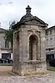 Le puits, face ouest (juin&nbsp;2012)