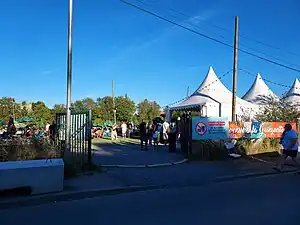 Une guinguette éphémère — la guinguette Marquette — à Saint-André-lez-Lille (2022).