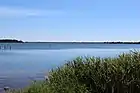 Guldborgsund&nbsp;: vue depuis le sud vers Guldborg.