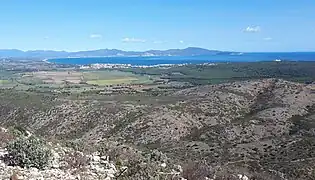 Le golfe, vue du sud.