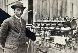Gustav Otto (1883-1926), fondateur de BMW entre 1911 et 1917 .