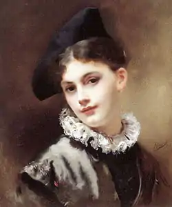 Un sourire coquet