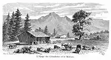 L'Alpage des Colombettes et le Moléson