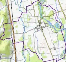 Carte topographique