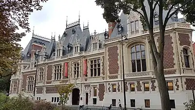 L'hôtel Gaillard à Paris (France), construit de 1878 à 1882.
