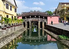 Le pont Japonais en 2020.