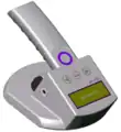 Lecteur portatif RFID universel pour 125&nbsp;kHz, 134&nbsp;kHz et 13,56&nbsp;MHz.