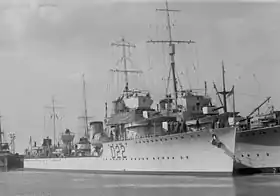 illustration de HMAS Waterhen (D22)
