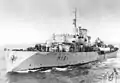 La corvette NCSM&nbsp;Rimouski&nbsp;(K121)