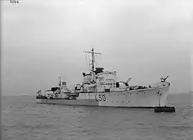 illustration de HMS Bleasdale (L50)