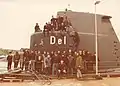 HMS Delfinen en 1972.