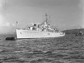 illustration de HMS Flamingo (L18)