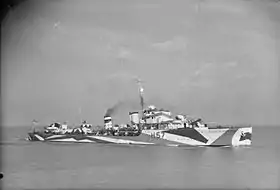 illustration de HMS Hesperus (H57)