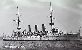 illustration de HMS Highflyer (1898)