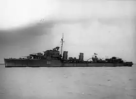 illustration de HMS Impulsive (D11)