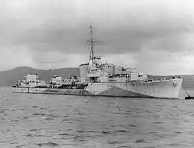 illustration de HMS Meteor (G73)