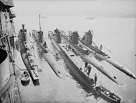 illustration de HMS Upright (N89)