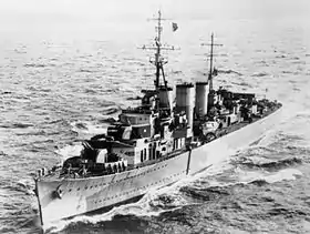 illustration de HMS Welshman (M84)