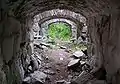 Les ruines du château de Haga.