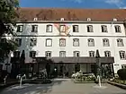 Maison de retraite, ancien emplacement du château impérial, 1 rue du Château (XVIIIe et XIXe&nbsp;siècles).