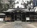 拝殿クローズアップ
