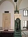 À l'intérieur de la Hala Sultan Tekke