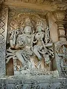 Shiva et Parvati