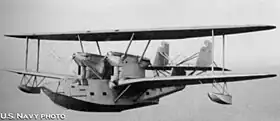Vue de l'avion.