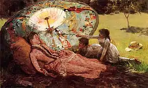 Lady with a Parasol (sans date)