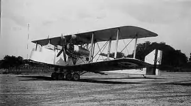Vue de l'avion.